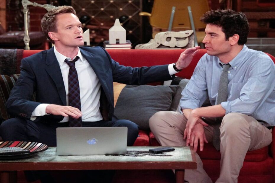 una scena di Barney e Ted in how i met your mother
