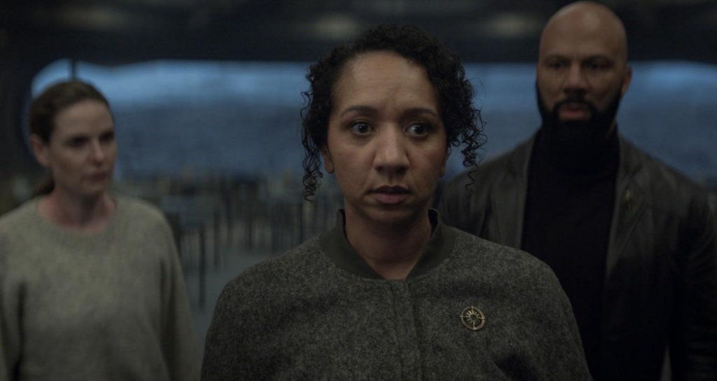 Una scena del finale di Silo 3