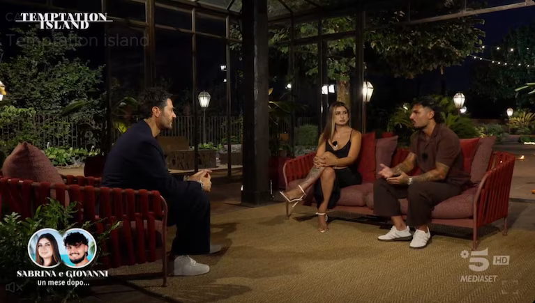 Sabrina e Giovanni a temptation Island 2026
