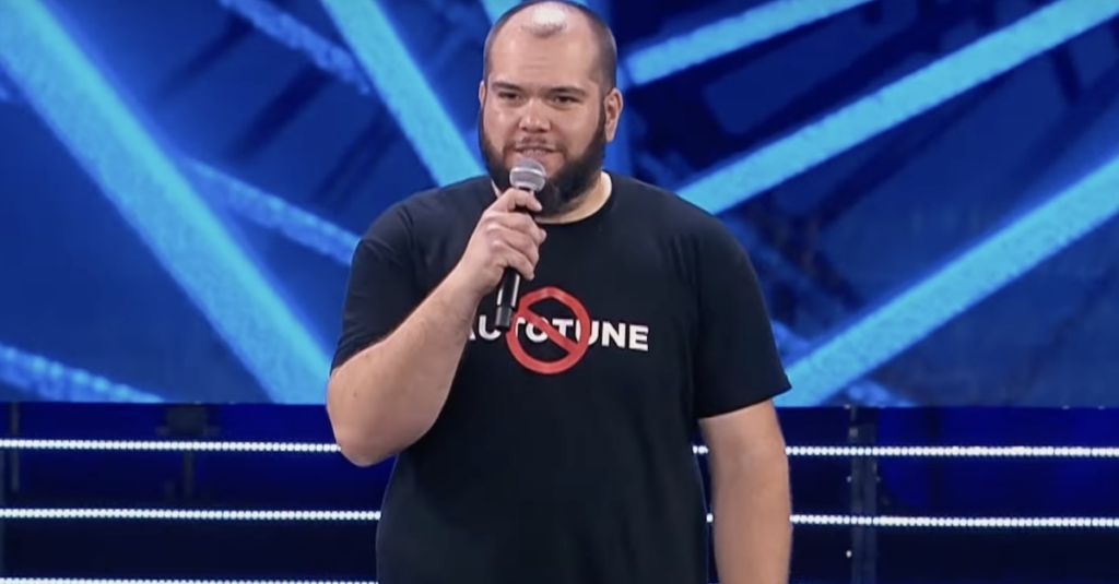 Michele Vinci con il Il coccodrillo come fa , una delle esibizioni più esilaranti di X Factor 
