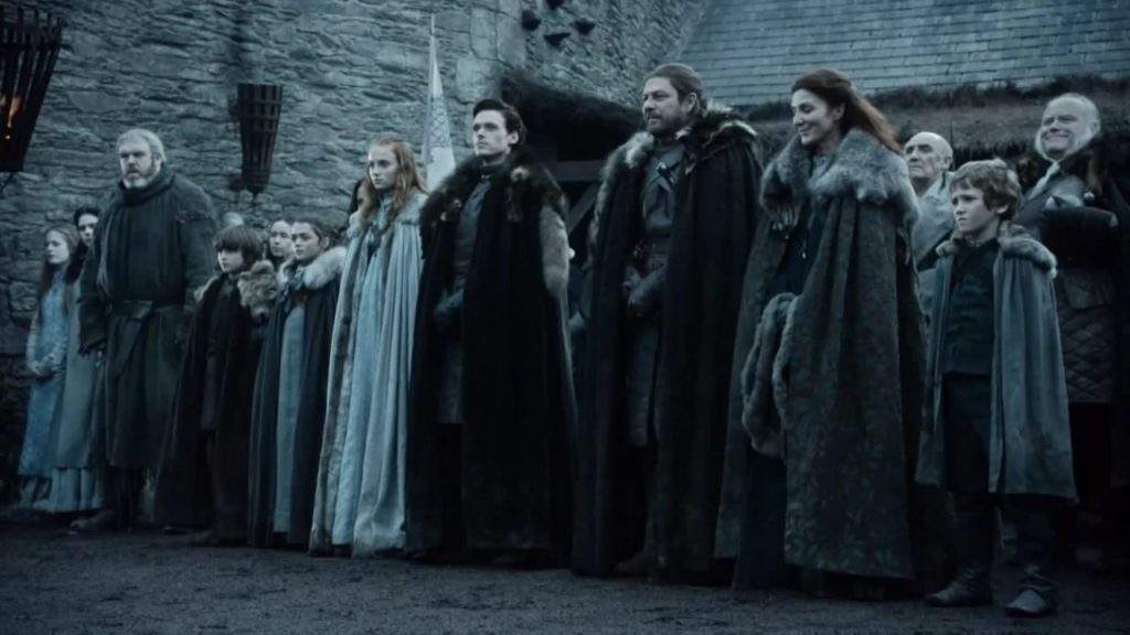 gli Stark sono una delle migliori famiglie delle serie tv 