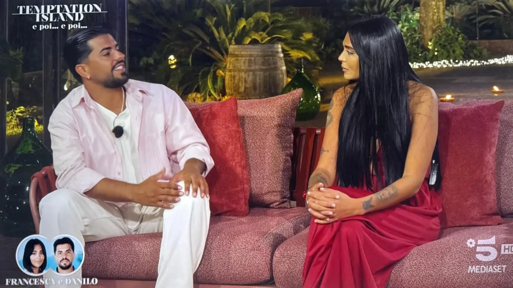 Francesca e Danilo a Temptation Island 2026