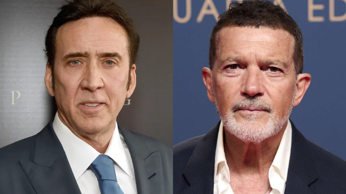 Nicolas Cage e Antonio Banderas in True Detective