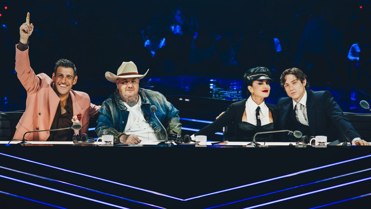 I giudici al primo live di X Factor 2026 - Immagini concesse da Sky Italia