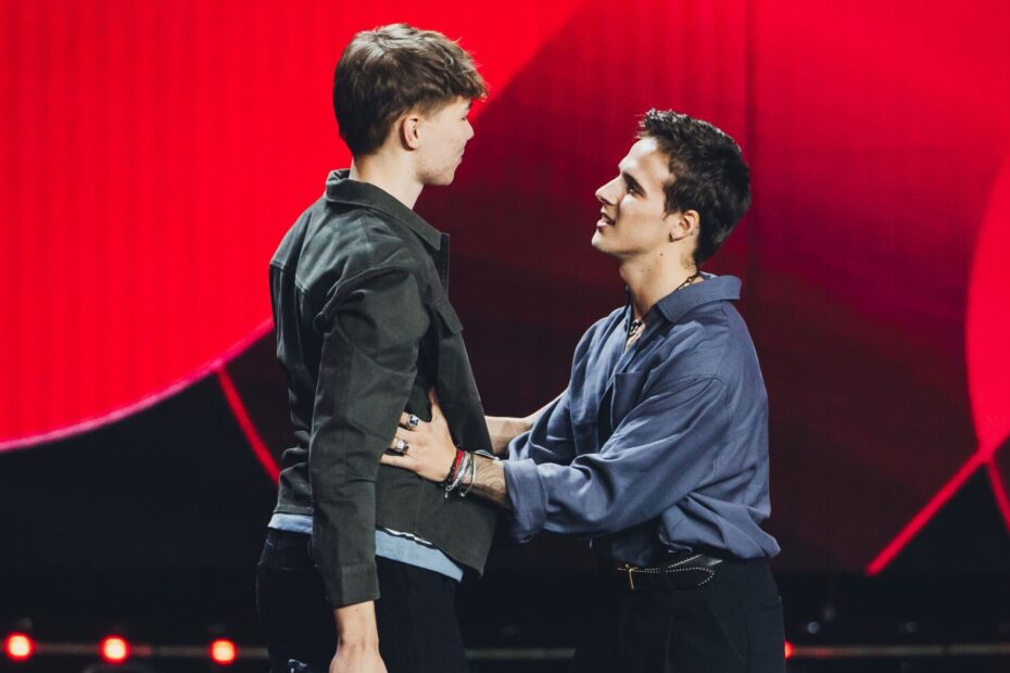 Teo Bok e Timothee sono gli X Pass di Giorgia a X Factor 2026 - Immagini concesse da Sky Italia