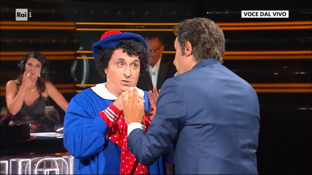Gabriele Cirilli e Flavio Insinna a tale e quale show 2026
