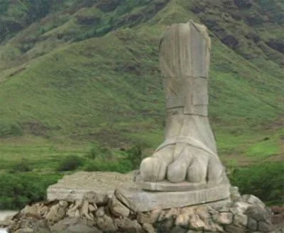 la statua di Lost