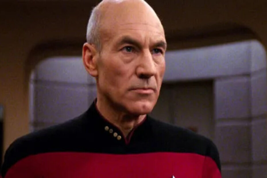 Patrick Stewart in Star Treck
