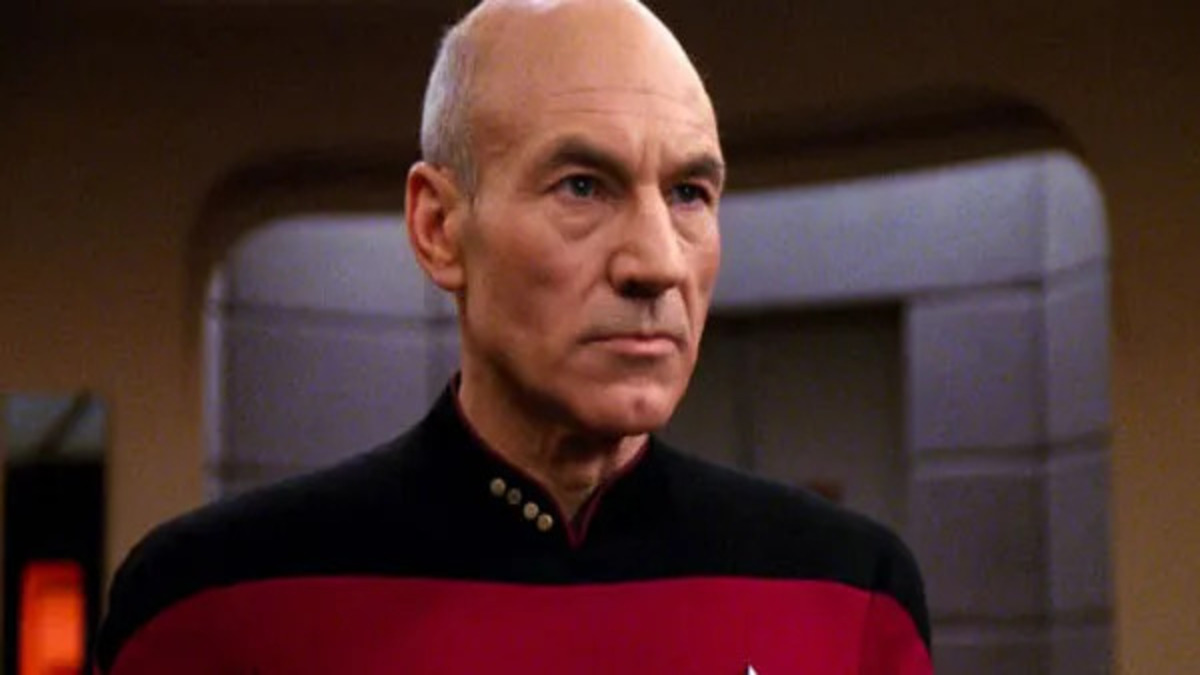 Patrick Stewart in Star Treck