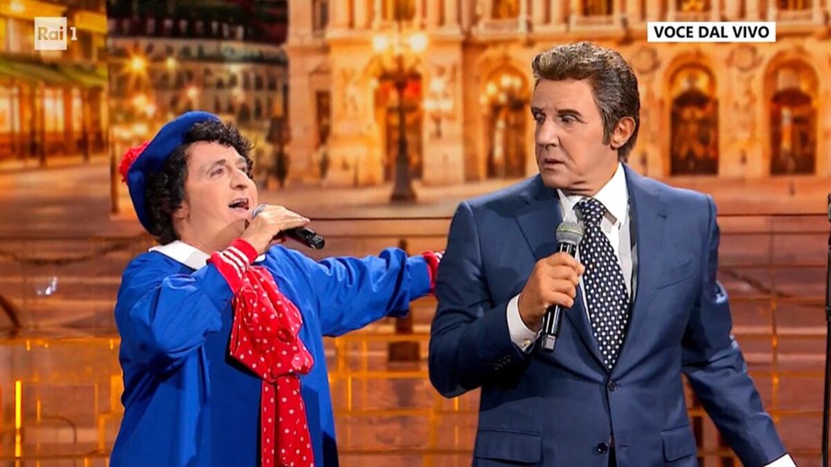 Gabriele Cirilli e Flavio Insinna a tale e quale show 2026